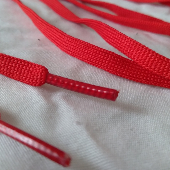 Red Shoe Lace Bundle ("7 Pairs of Sneaker Laces Lot") - Picture 6 of 7